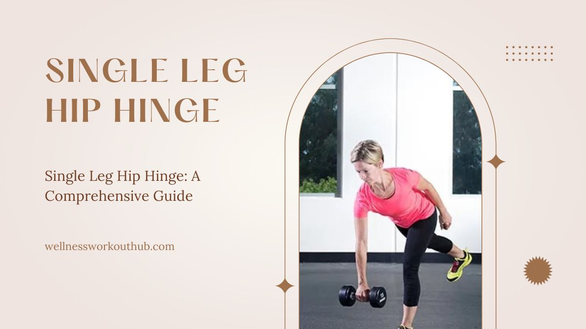Single Leg Hip Hinge: A Comprehensive Guide