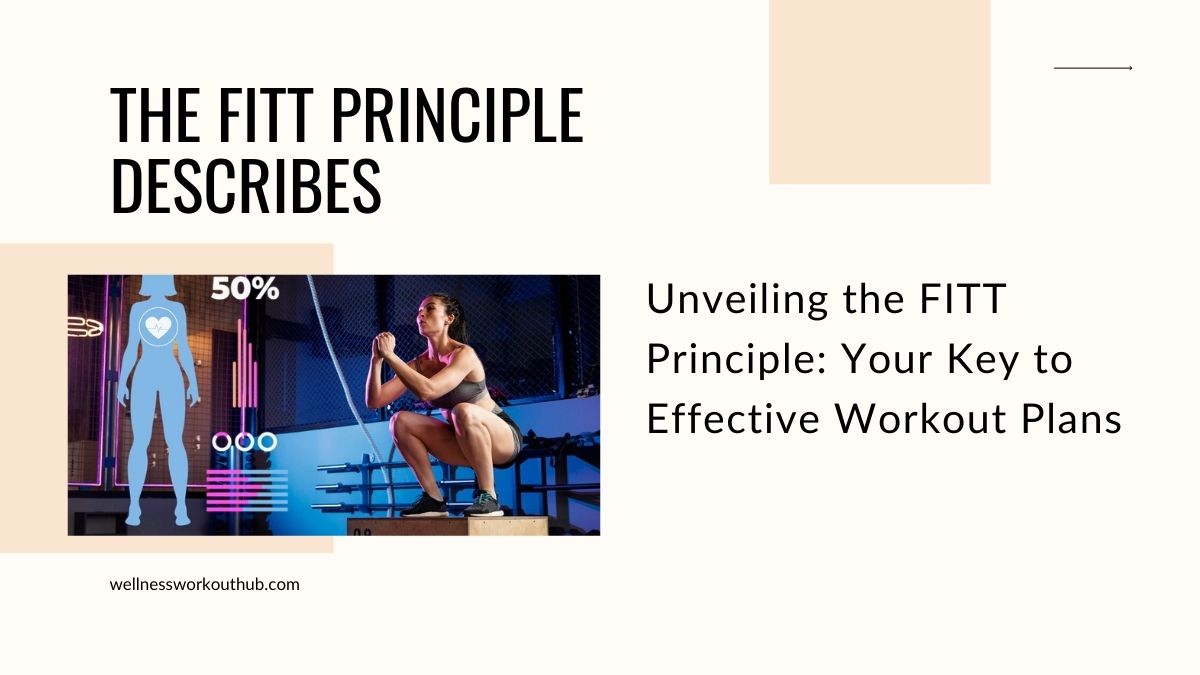 Unveiling the FITT Principle: Your Key to Effective Workout Plans